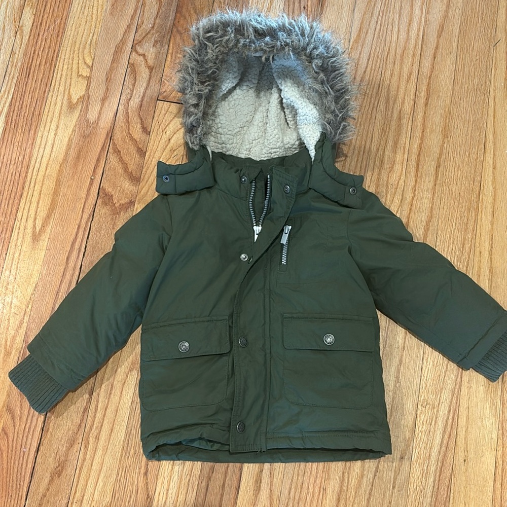 Old Navy Toddler Winter Jacket 2T Green